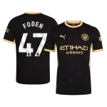 FODEN #47 Player Version Manchester City Away Soccer Jersey 2026/27 Black - thejerseys