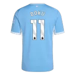 DOKU #11 Manchester City Home Soccer Jersey 26/27 Blue - thejerseys