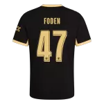 FODEN #47 Player Version Manchester City Away Soccer Jersey 2026/27 Black - UCL - thejerseys