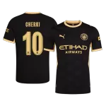 CHERKI #10 Player Version Manchester City Away Soccer Jersey 2026/27 Black - UCL - thejerseys