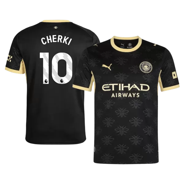 CHERKI #10 Manchester City Away Soccer Jersey 2026/27 Black - thejerseys