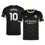 CHERKI #10 Manchester City Away Soccer Jersey 2026/27 Black - thejerseys
