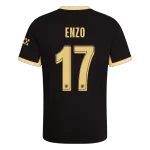 ENZO #17 Player Version Manchester City Away Soccer Jersey 2026/27 Black - UCL - thejerseys