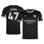FODEN #47 Manchester City Away Soccer Jersey 2026/27 Black - thejerseys