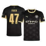 FODEN #47 Manchester City Away Soccer Jersey 2026/27 Black - UCL - thejerseys