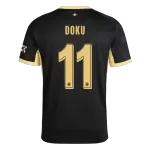 DOKU #11 Manchester City Away Soccer Jersey 2026/27 Black - UCL - thejerseys