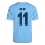 DOKU #11 Manchester City Home Soccer Jersey 26/27 Blue - UCL - thejerseys