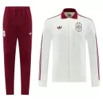 Spain Training Jacket Kit(Jacket+Pants) White 2026 - thejerseys