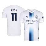 DOKU #11 Player Version Manchester City Third Soccer Jersey 2026/27 White - thejerseys
