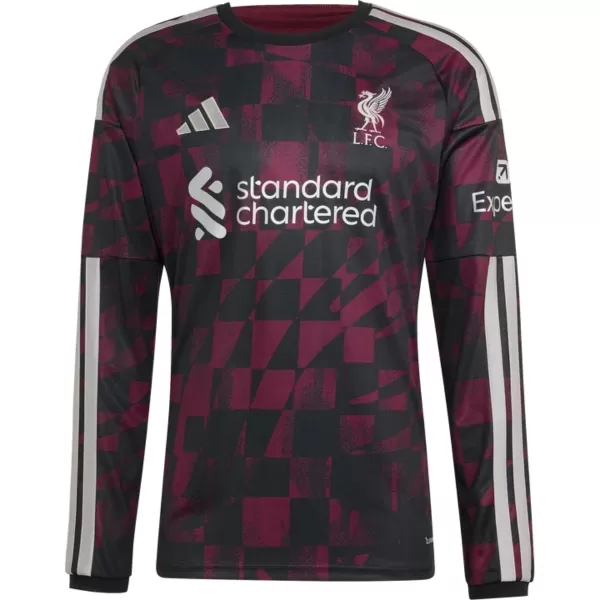 Liverpool Third Away Long Sleeve Jersey 2025/26 - thejerseys
