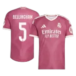 BELLINGHAM #5 Player Version Real Madrid Third Soccer Jersey 2026/27 Pink - thejerseys