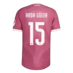 ARDA GÜLER #15 Player Version Real Madrid Third Soccer Jersey 2026/27 Pink - thejerseys