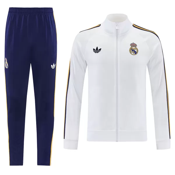 Real Madrid Training Jacket Kit(Jacket+Pants) White 2026/27 - thejerseys