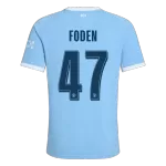 FODEN #47 Player Version Manchester City Home Soccer Jersey 2026/27 Blue - UCL - thejerseys