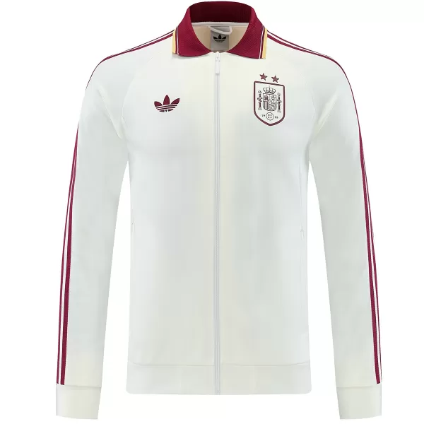 Spain Training Jacket White 2026 - thejerseys