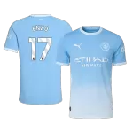 ENZO #17 Player Version Manchester City Home Soccer Jersey 2026/27 Blue - thejerseys