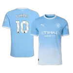 CHERKI #10 Player Version Manchester City Home Soccer Jersey 2026/27 Blue - thejerseys