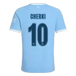 CHERKI #10 Player Version Manchester City Home Soccer Jersey 2026/27 Blue - UCL - thejerseys