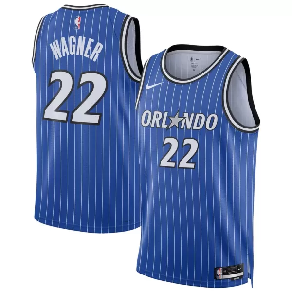Men's Orlando Magic Franz Wagner #22 Blue Swingman Jersey - Icon Edition - thejerseys