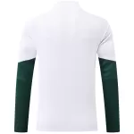 Real Madrid 1/4 Zipper Sweat Kit(Top+Pants) White 2026/27 - thejerseys