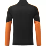 Kids Arsenal 1/4 Zipper Sweat Kit(Top+Pants) Black 2026/27 - thejerseys
