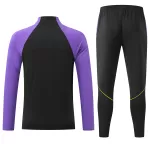 Barcelona 1/4 Zipper Sweat Kit(Top+Pants) Black 2026/27 - thejerseys