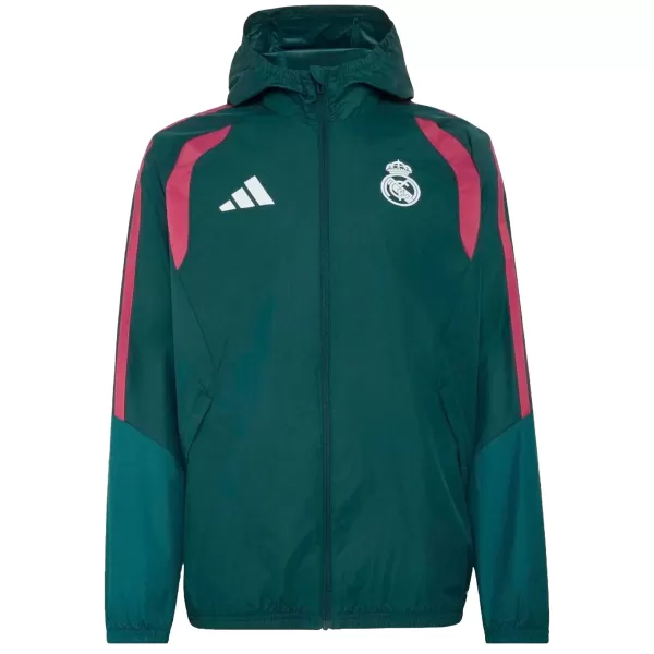 Real Madrid Training Jacket Green 2026/27 - thejerseys