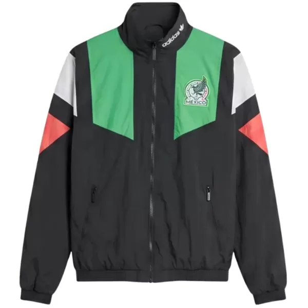 Mexico EQT Windbreak Jacket Black 2026 - thejerseys
