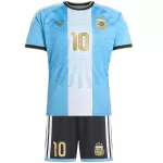 Messi #10 Kids Argentina x Messi Farewell Anniversary Jersey Kit 2026 - thejerseys