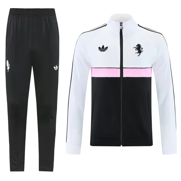 Juventus Training Jacket Kit(Jacket+Pants) Black&White 2026/27 - thejerseys