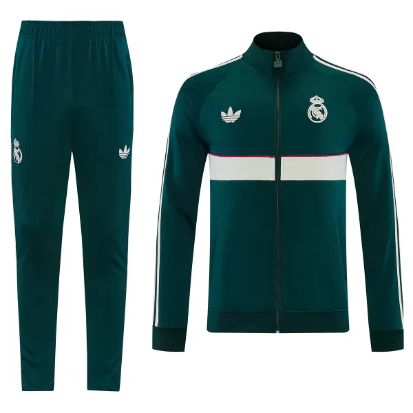 Real Madrid Training Jacket Kit(Jacket+Pants) Green 2026/27 - thejerseys