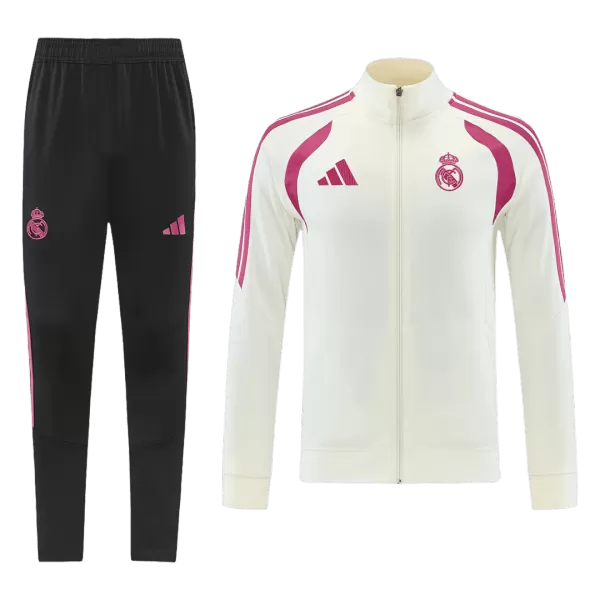 Real Madrid Training Jacket Kit(Jacket+Pants) White 2026/27 - thejerseys