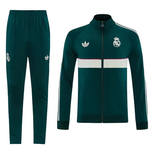 Real Madrid Training Jacket Kit(Jacket+Pants) Green 2026/27 - thejerseys