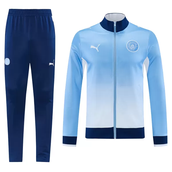 Manchester City Training Jacket Kit(Jacket+Pants) Blue 2026/27 - thejerseys