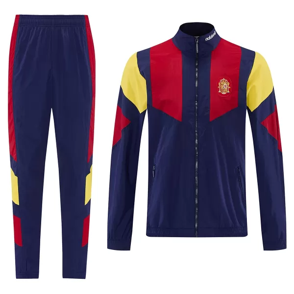 Spain Windbreaker Jacket Kit(Jacket+Pants) Navy 2026 - thejerseys