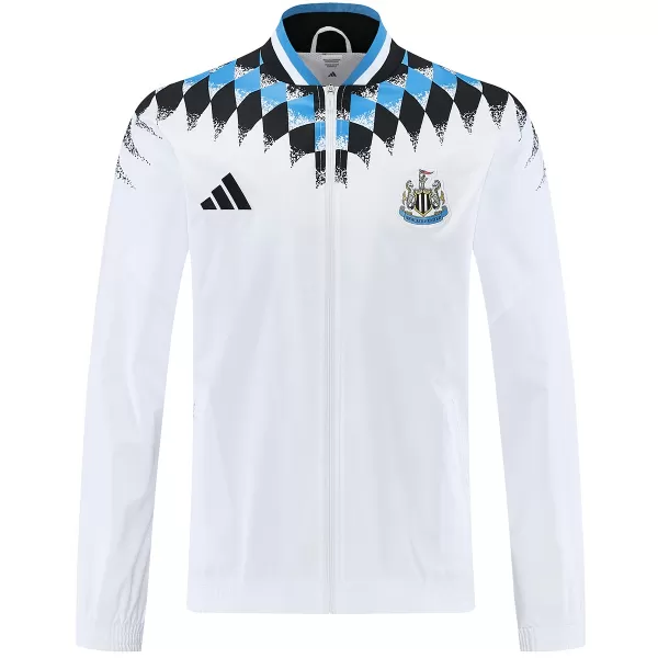 Newcastle Windbreaker Jacket White 2026/27 - thejerseys