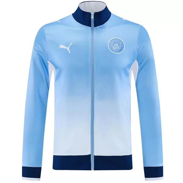 Manchester City Anthem Jacket Blue 2026/27 - thejerseys