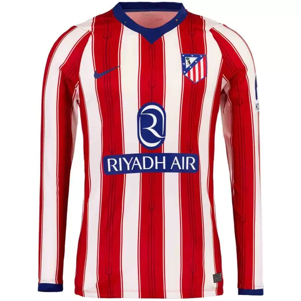 Atletico Madrid Home Long Sleeve Jersey 2026/27 - thejerseys