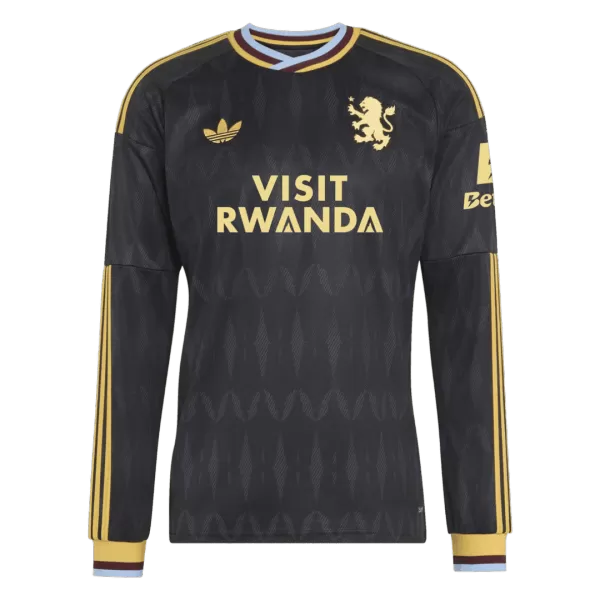 Aston Villa Away Long Sleeve Jersey 2025/26 - thejerseys
