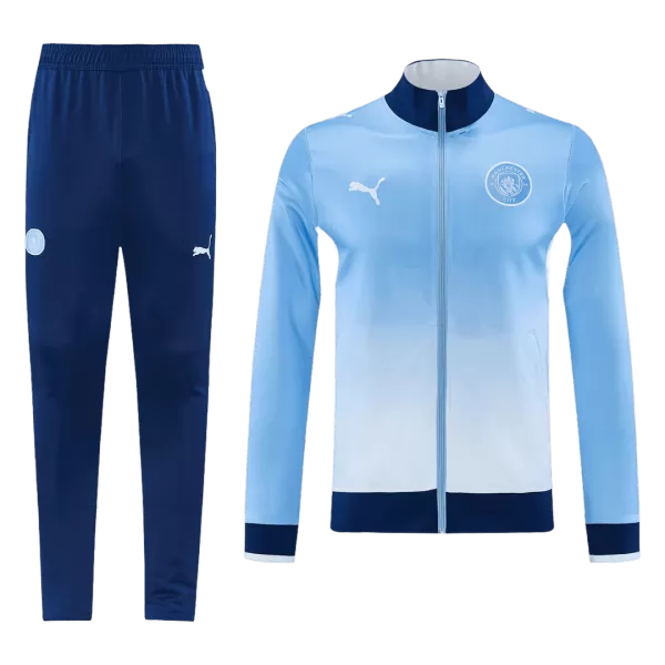 Manchester City Training Jacket Kit(Jacket+Pants) Blue 2026/27 - thejerseys
