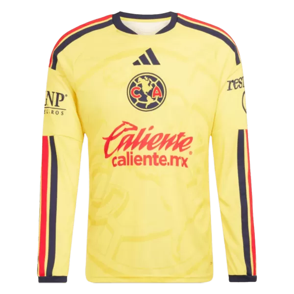 Club America Home Long Sleeve Jersey 2025/26 - thejerseys