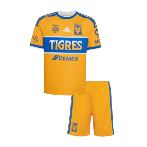 Kids Tigres UANL Home Jersey Kit 2026/27 - thejerseys